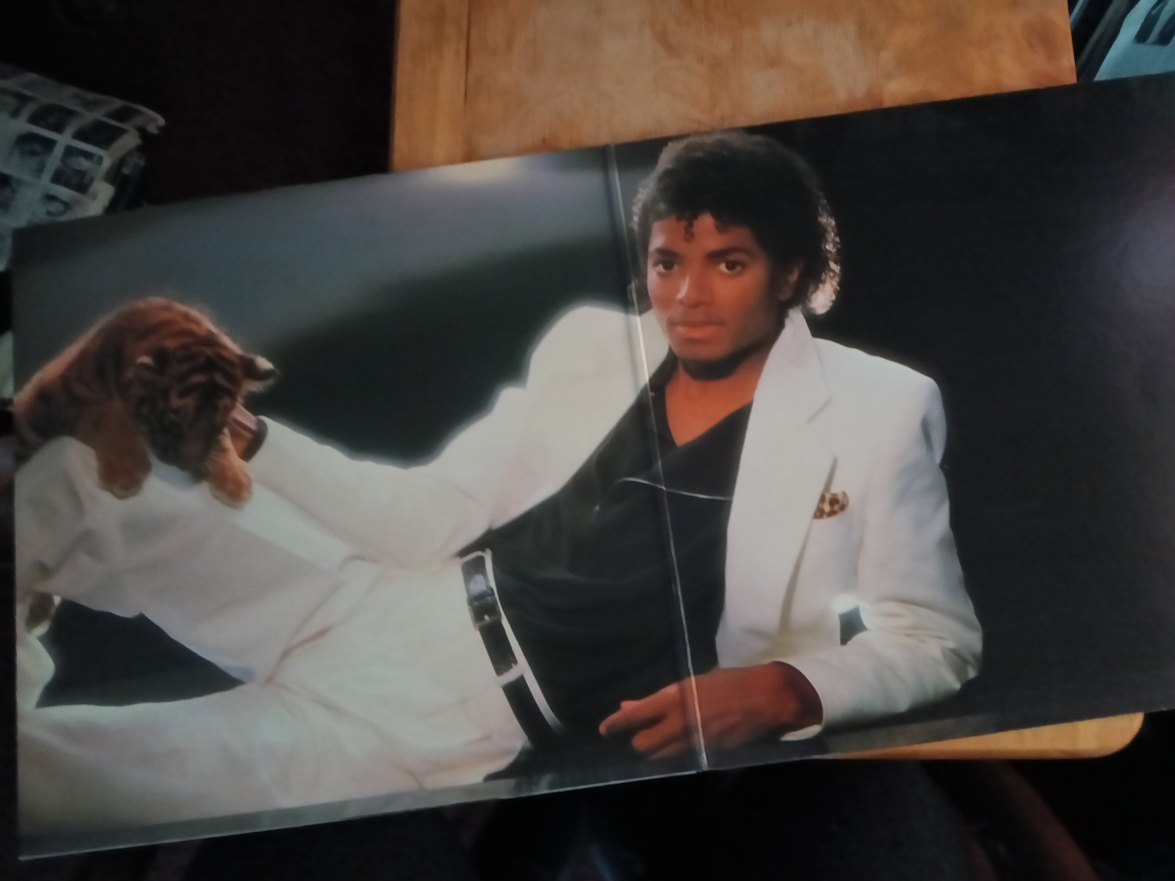 Michael Jackson's thriller album 1982